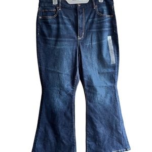 American Eagle Curvy Super Hi-Rise Flare 16 Short 33W